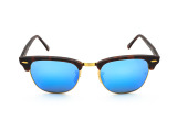 Сонцезахисні окуляри Ray-Ban Clubmaster Flash Lenses RB 3016 1145/17 51 мм. MIRROR BLUE