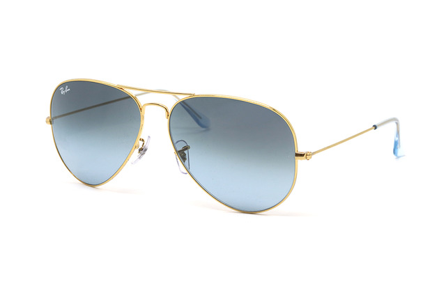 Сонцезахисні окуляри Ray-Ban Aviator Large Metal RB 3025 001/3M 58мм. GRADIENT BLUE