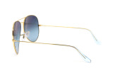 Сонцезахисні окуляри Ray-Ban Aviator Large Metal RB 3025 001/3M 58мм. GRADIENT BLUE. Фото 3