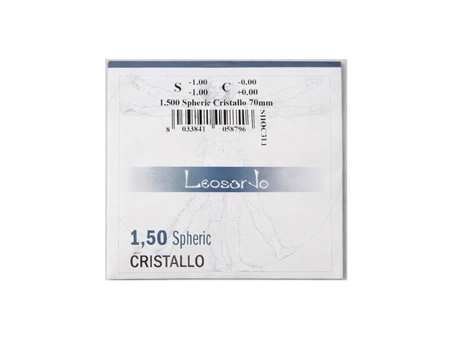 Лінзи для окулярів LEONARDO 1.5 Cristallo
