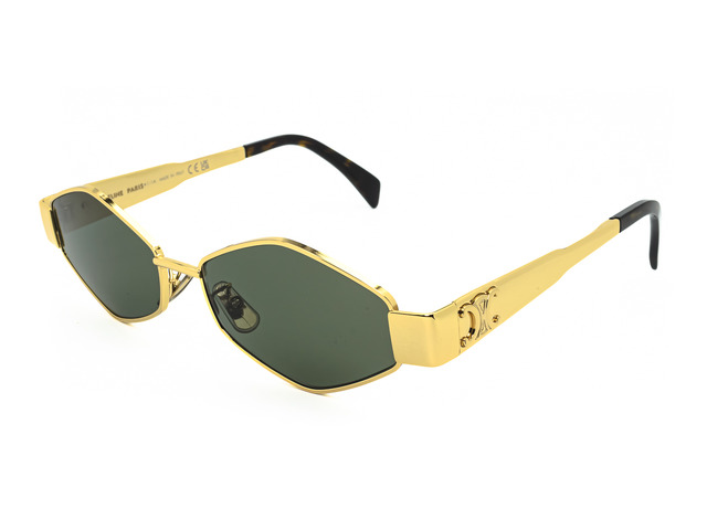 Сонцезахисні окуляри CELINE CL40254U 30N 54 мм. TINTED GREEN