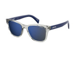 Сонцезахисні окуляри LEVI'S LV 1002/S 09VXT 53 мм. MIRROR BLUE. Фото 2