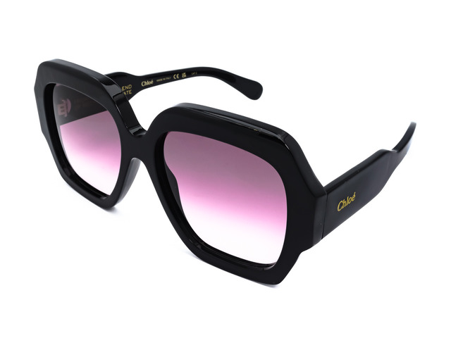 Сонцезахисні окуляри CHLOE CH0154S 001 56мм. GRADIENT BURGUNDY. Фото 2