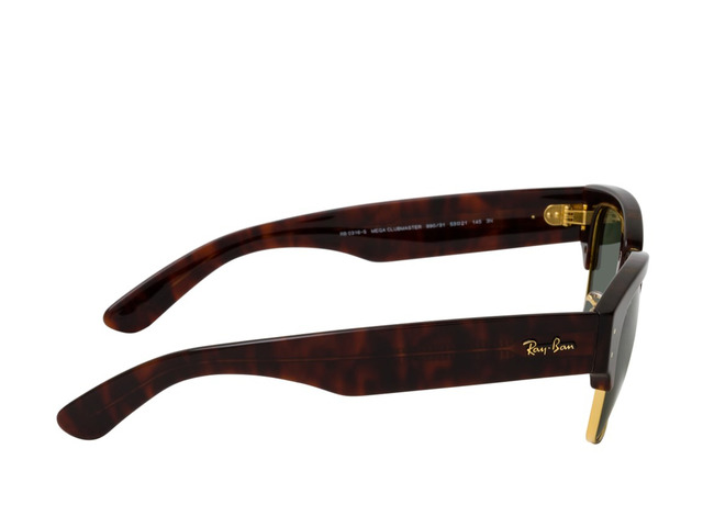 Сонцезахисні окуляри RAY-BAN Mega Clubmaster RB0316-S 990/31 53мм. TINTED GREEN. Фото 3