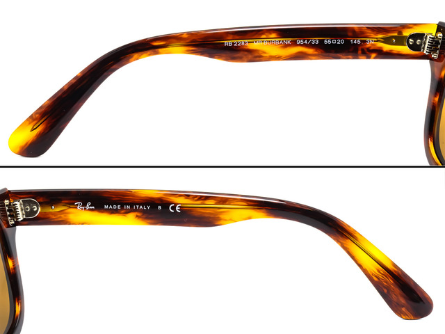 Сонцезахисні окуляри Ray-Ban Mr Burbank RB 2283 954/33 55мм. TINTED BROWN. Фото 5