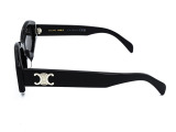 Сонцезахисні окуляри CELINE CL40238U 01A 55мм. TINTED GREY. Фото 3