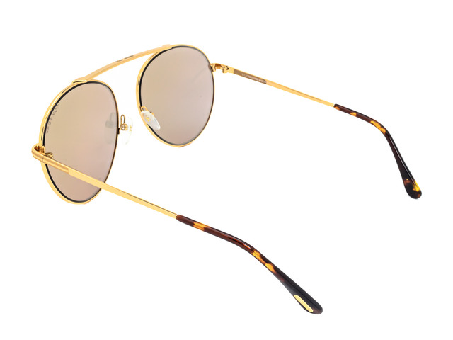 Сонцезахисні окуляри TOM FORD TF 571 28G 58 мм. MIRROR GOLD. Фото 4