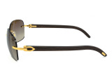 Сонцезахисні окуляри Cartier CT0014RS 001 58 мм. GRADIENT BROWN. Фото 3