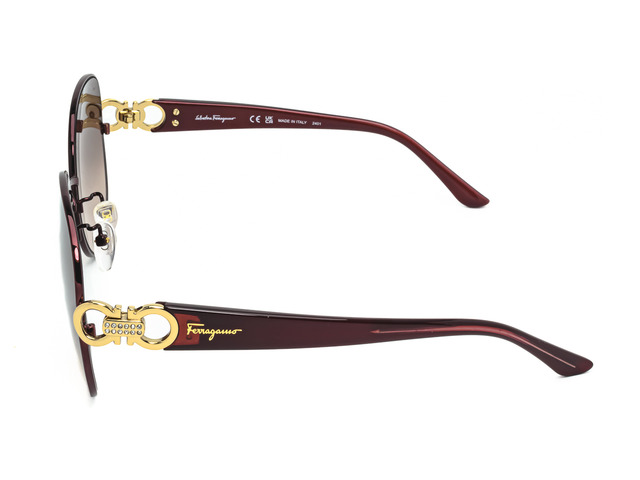 Сонцезахисні окуляри FERRAGAMO SF231SRK 603 59 мм GRADIENT BROWN. Фото 3