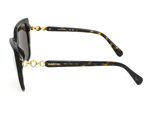 Сонцезахисні окуляри SWAROVSKI SK 6016 100273 56 мм TINTED BROWN. Фото 3