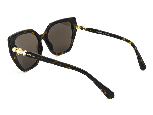 Сонцезахисні окуляри SWAROVSKI SK 6016 100273 56 мм TINTED BROWN. Фото 4