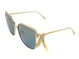 Сонцезахисні окуляри CHOPARD SCHG67 300G 63 мм TINTED BLUE. Фото 2
