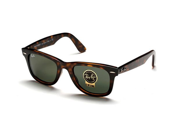 Сонцезахисні окуляри Ray-Ban Wayfarer RB 4340 710 50 мм. TINTED GREEN. Фото 2