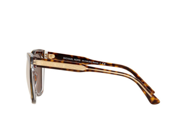 Сонцезахисні окуляри MICHAEL KORS MK 2163 31027 52 мм MIRROR GOLD POLAR. Фото 3