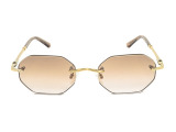 Сонцезахисні окуляри Carolina Lemke Juan CL3537-2 49 мм.GRADIENT BROWN
