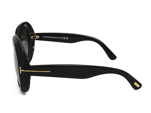 Сонцезахисні окуляри TOM FORD TF 1011 01B 62 мм GRADIENT GREY. Фото 4