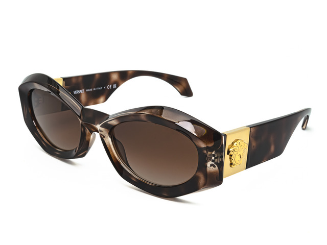 Сонцезахисні окуляри VERSACE VE 4466-U 5461/3B 54 мм TINTED BROWN. Фото 2