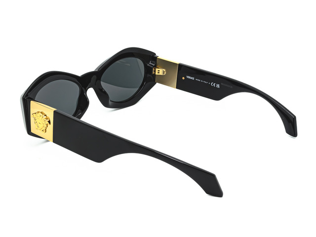 Сонцезахисні окуляри VERSACE VE 4466-U GB1/87 54 мм TINTED GREY. Фото 4