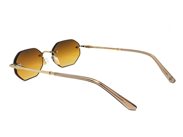 Сонцезахисні окуляри Carolina Lemke CL3537-4 49 мм.GRADIENT BROWN. Фото 4