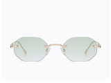 Сонцезахисні окуляри Carolina Lemke CL3164-6 48 мм GRADIENT GREEN