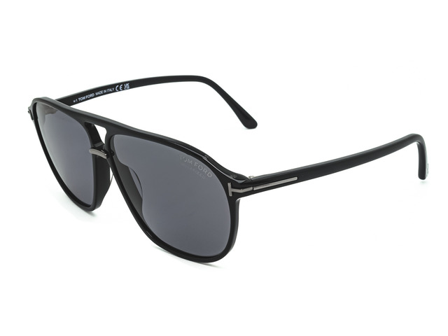 Сонцезахисні окуляри TOM FORD TF 1026-N 01D 61 мм TINTED GREY POLAR. Фото 2