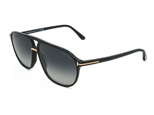 Сонцезахисні окуляри TOM FORD TF 1026 01B 61 мм GRADIENT GREY. Фото 2