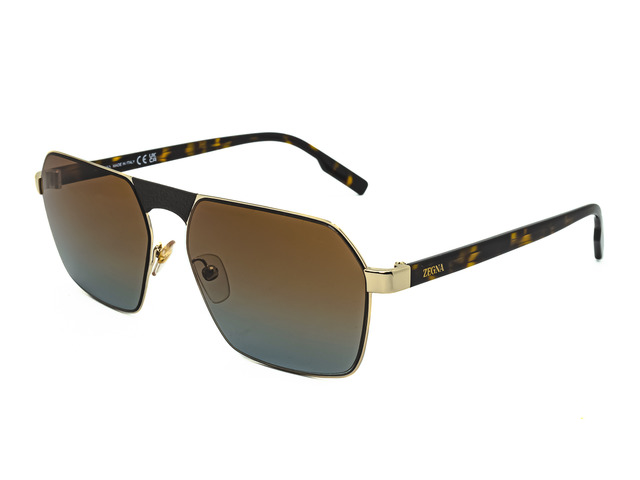 Сонцезахисні окуляри ZEGNA EZ 0210 32F 59 мм GRADIENT BROWN. Фото 2