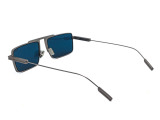 Сонцезахисні окуляри ZEGNA EZ 0233 17V 57 мм TINTED BLUE. Фото 4