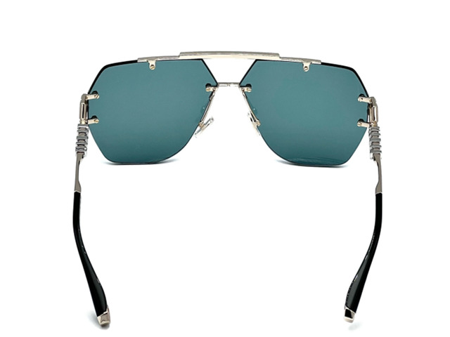 Сонцезахисні окуляри Philipp Plein SPP111 0340 66 мм TINTED GREEN. Фото 4