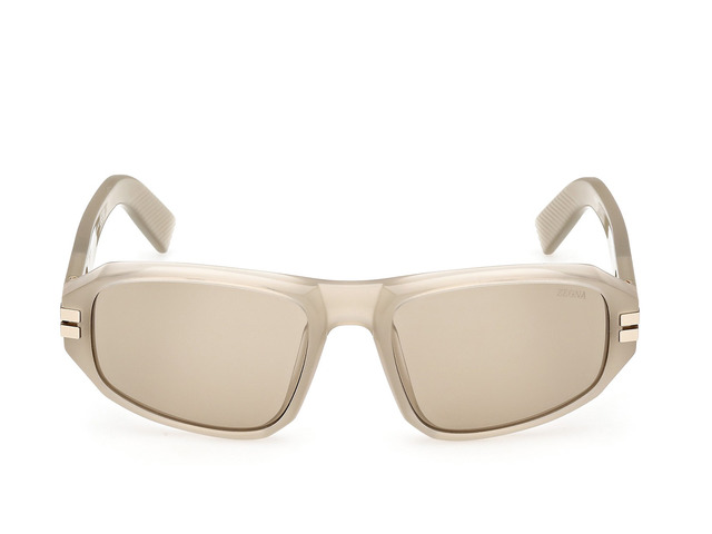 Сонцезахисні окуляри ZEGNA EZ 0262 57J 58 мм TINTED BROWN
