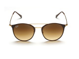 Сонцезахисні окуляри Ray-Ban Highstreet RB 3546 9009/85 49 мм. GRADIENT BROWN