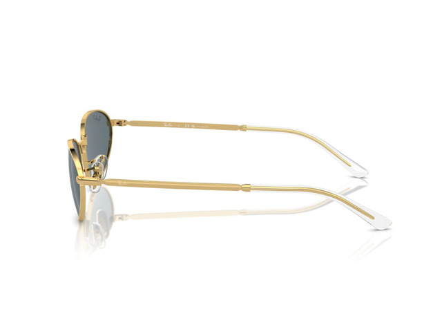 Сонцезахисні окуляри Ray-Ban RB 3734 001/3R 59 мм TINTED BLUE POLAR. Фото 3