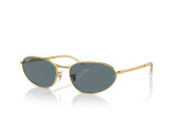 Сонцезахисні окуляри Ray-Ban RB 3734 001/3R 59 мм TINTED BLUE POLAR. Фото 2