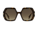 Сонцезахисні окуляри MARC JACOBS 1074/S 086HA 53 мм GRADIENT BROWN