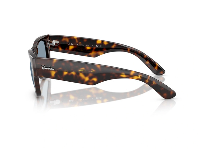 Сонцезахисні окуляри Ray-Ban Mega Wayfarer RB 0840-S 902/56 51 мм. TINTED BLUE. Фото 3