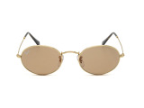Сонцезахисні окуляри Ray-Ban Oval Flat Lenses RB 3547 001/53 51 мм. TINTED BROWN