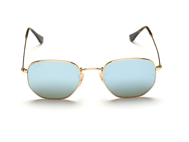 Сонцезахисні окуляри Ray-Ban Hexagonal Flat Lenses RB 3548-N 001/30 51 мм. MIRROR SILVER