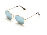 Сонцезахисні окуляри Ray-Ban Hexagonal Flat Lenses RB 3548-N 001/30 51 мм. MIRROR SILVER. Фото 2