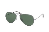 Сонцезахиснікуляри Ray-Ban Aviator Large Metal RB 3025 9190/31 58 мм. TINTED GREEN. Фото 2
