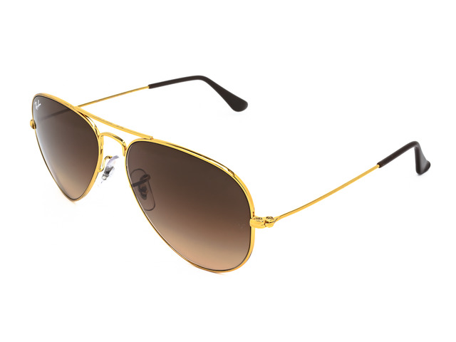 Сонцезахисні окуляри Ray-Ban Aviator Large Metal RB 3025 9001/A5 55 мм. GRADIENT BROWN. Фото 2