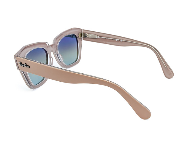 Сонцезахисні окуляри Ray-Ban State Street RB 2186 1297/3M 49мм. GRADIENT BLUE. Фото 4