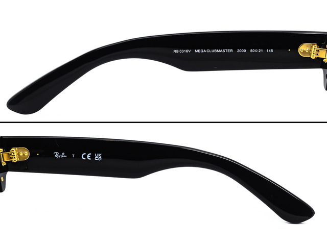 Оправа Ray-Ban MegaClubmaster RB 0316V 2000 50мм.. Фото 5