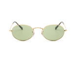 Сонцезахисні окуляри Ray-Ban Oval Flat Lenses RB 3547 001/4E 51 мм. TINTED GREEN