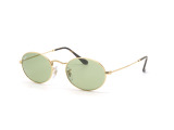 Сонцезахисні окуляри Ray-Ban Oval Flat Lenses RB 3547 001/4E 51 мм. TINTED GREEN. Фото 2