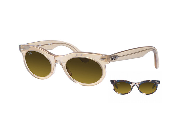 Сонцезахисні окуляри Ray-Ban Wayfarer Oval RB 2242 1386/85 53 мм. GRADIENT BROWN. Фото 3