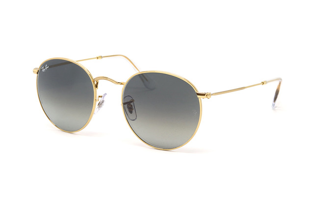 Сонцезахисні окуляри Ray-Ban Round Metal RB 3447 001/71 50 мм. GRADIENT GREY. Фото 3