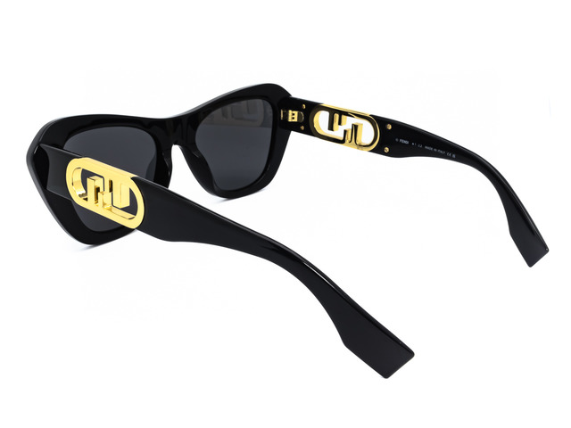 Сонцезахисні окуляри FENDI FE40064I 01A 52мм. TINTED GREY. Фото 4