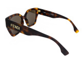 Сонцезахисні окуляри FENDI FE40070I 53H 54мм. TINTED BROWN POLAR. Фото 4