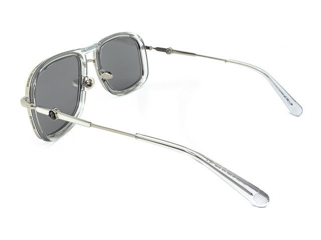 Сонцезахисні окуляри MONCLER ML 0223 20C 56 мм. MIRROR SILVER. Фото 4