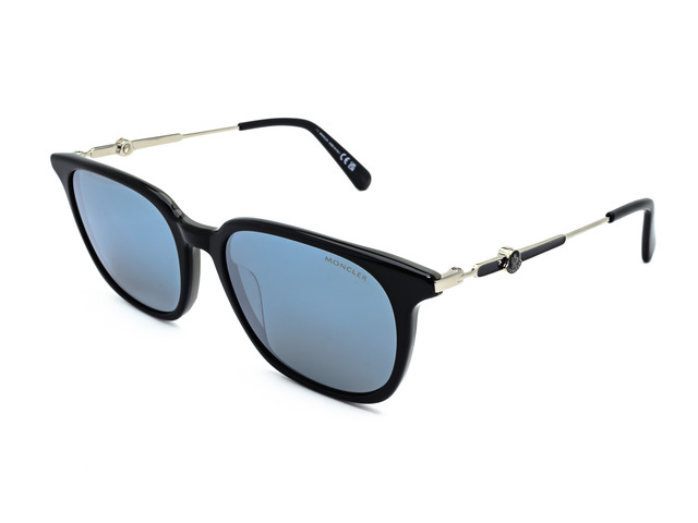 Сонцезахисні окуляри MONCLER ML 0225 01D 55 мм. MIRROR SILVER